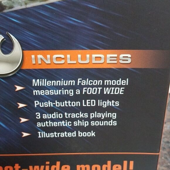 Star Wars millennium Falcon Papermodel Kit...NEW IN BOX - Picture 2 of 9
